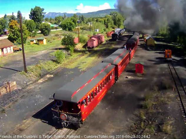 8.29.16 The smoke drifts back as the conductor is still on the platform of the New Mexico.jpg