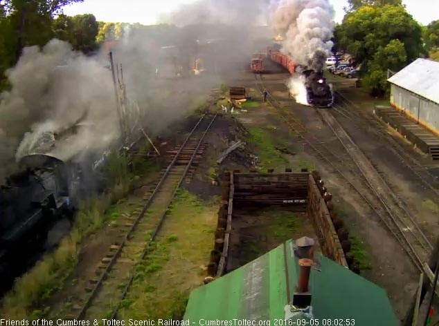 9.5.16 Really nice steam from the 484 as it passes the big tree.jpg