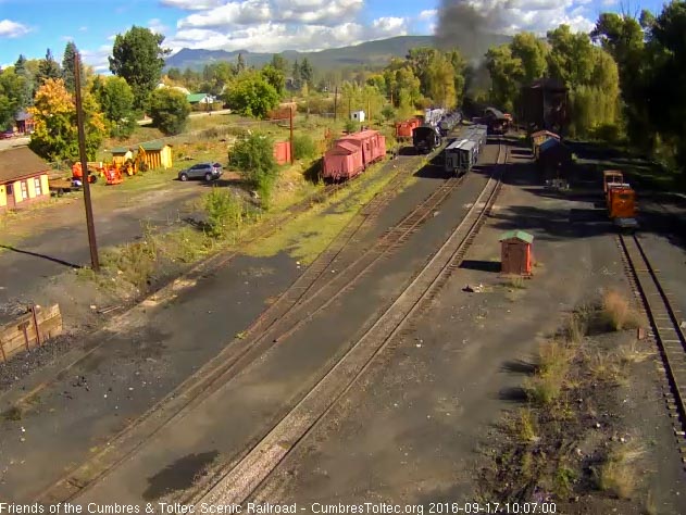 9.17.16 Almost clear Chama yard as the brown tank and shed are almost invisible.jpg