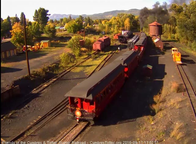 9.17.16 The late afternoon sun shine on the platform of the New Mexico.jpg