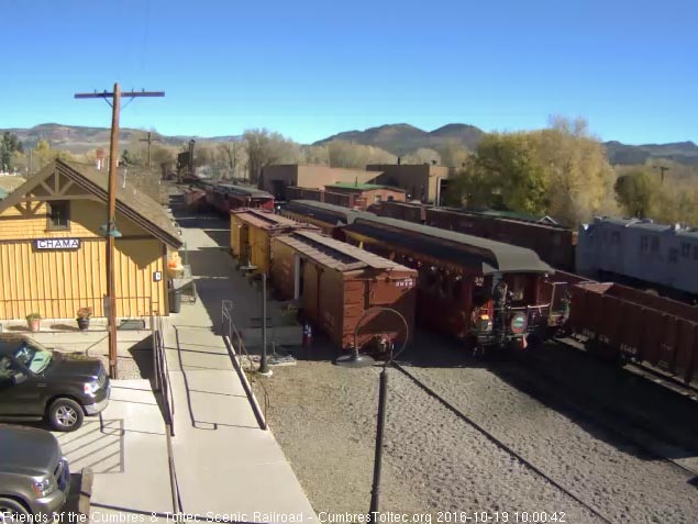 10.19.16 Safely aboard the Colorado, Ray calls the dispatcher on his radio.jpg