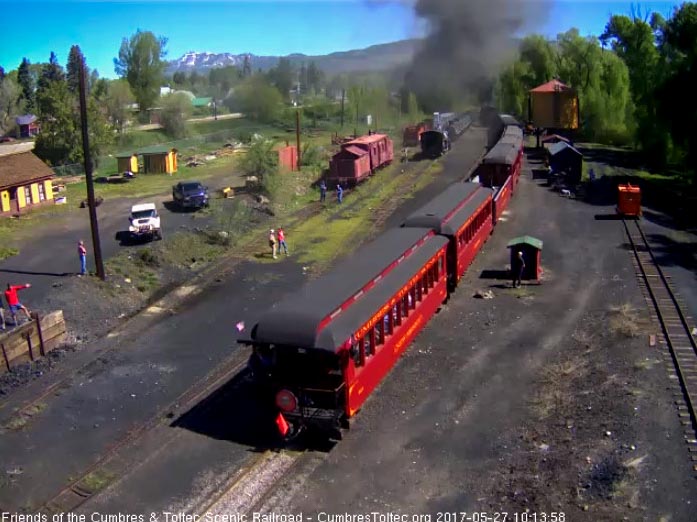 5-27-17 Parlor New Mexico brings up the markers of opening day train 216.jpg