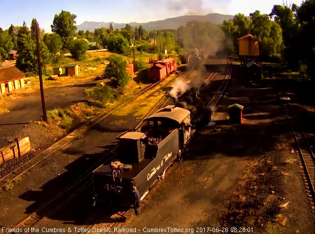 6-26-14 487 backs down the main toward the coal dock lead.jpg