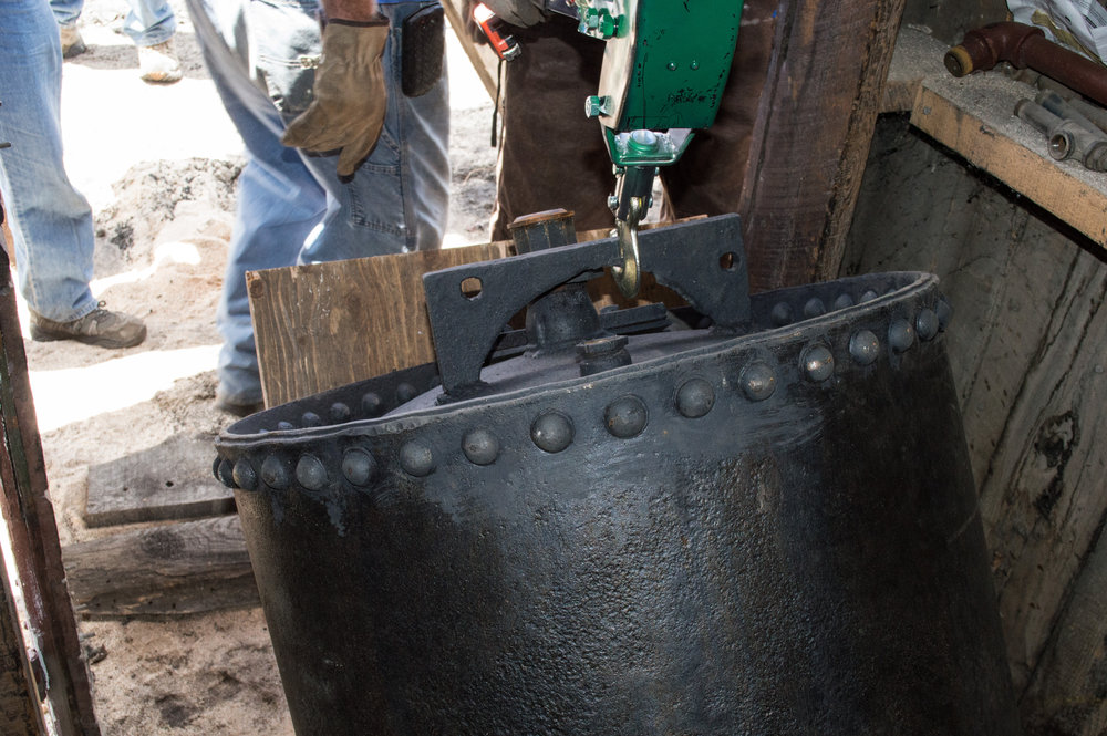 7-26-17 The air tank is now being lowered into the pit_.jpg