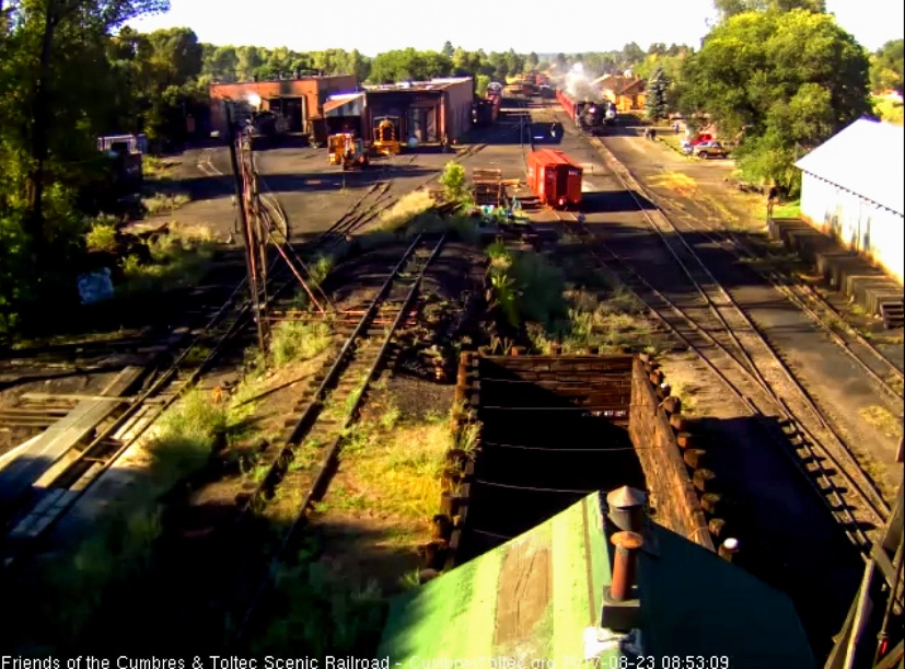 8-23-17 The 488 has pulled the train into loading position.jpg