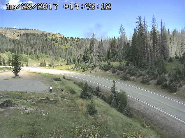 8-28-17 One way to know that the train is close to Cumbres, smoke.jpg