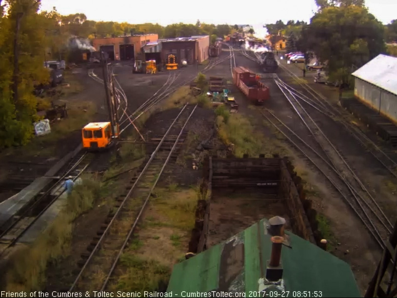 9-27-17 The 489 is parked waiting for the road crew to take over.jpg