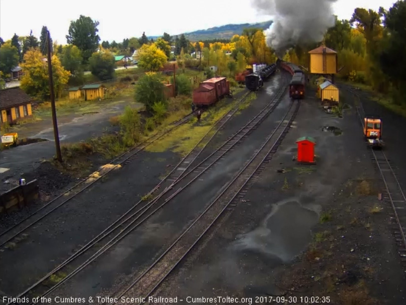 9-30-17 The parlor Colorado is passing the tank as the 487 approaches the curve.jpg