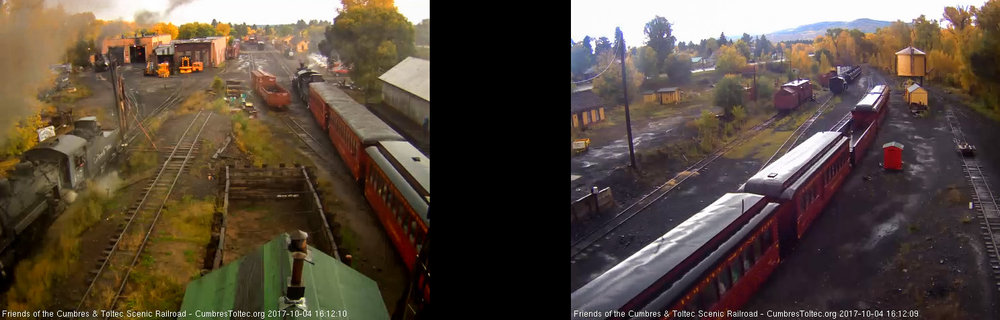 10-4-17  As the train passes the tipple, the open gon is empty and windows on cars are closed.jpg