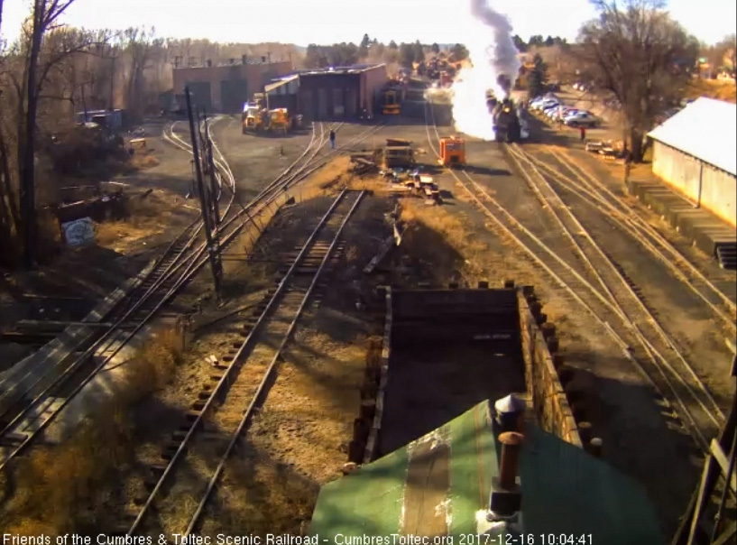 12-16-17 With nice steam effects in the cold air, 487 gets the first train underway.jpg