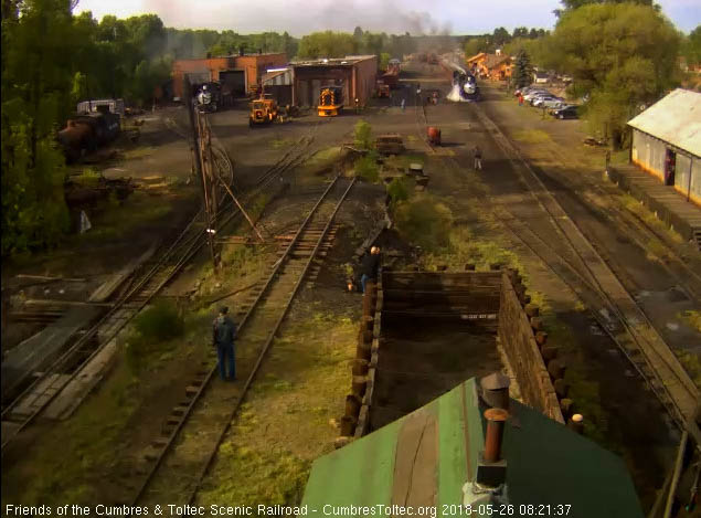 2018-05-26 484 has coupled onto train 216 before its moved forward into load position.jpg