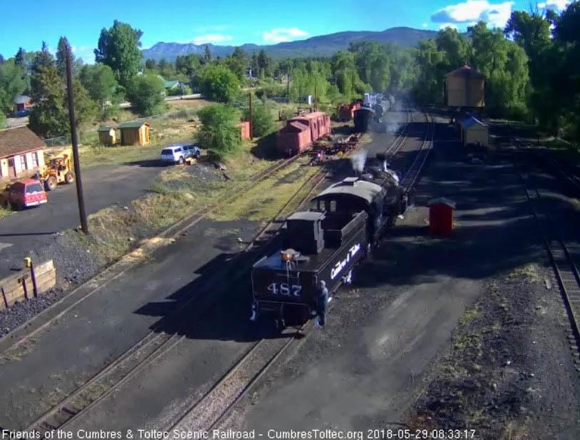 2018-05-29 The 487 backs down the main toward the coal dock lead.jpg