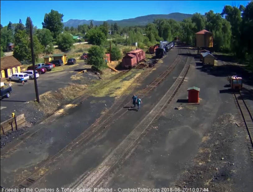 2018-06-20 The last cars round the curve as the adventure begins for the passengers.jpg