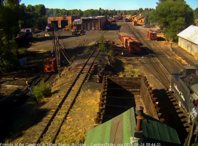 2018-06-23 After the coal dock, 489 stops for sand then will go to the tank for the coal wet down.jpg