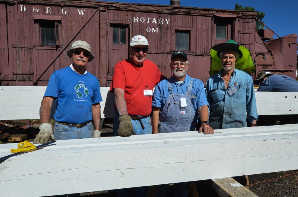 2018-06-29 The crew who have been working hard all week reconstructing the rider gon.jpg