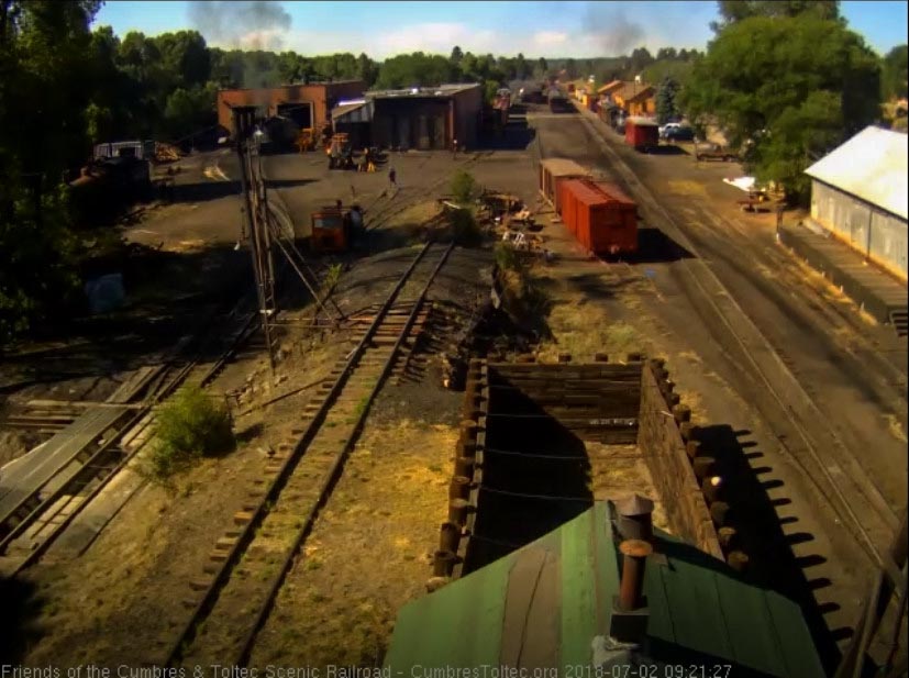 2018-07-02 The last car of the cut was left on the depot track and the rest shoved into south yard.jpg