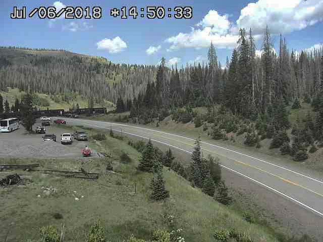 2018-07-06 Train 215 is caught as it crosses route 17 at the pass.jpg