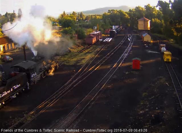 2018-07-09 The low pressure relief is open as the 484 sits at the coal dock.jpg