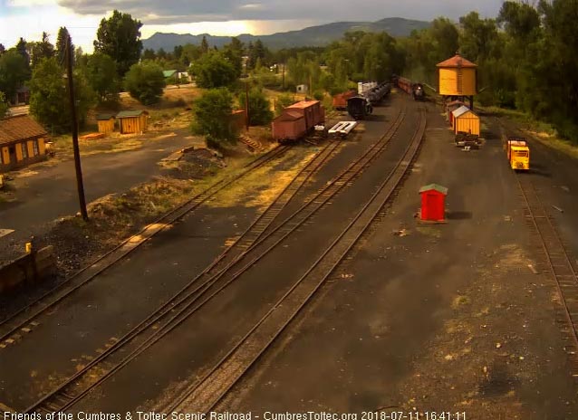 2018-07-11 The 488 is in the yard with its 8 car train.jpg