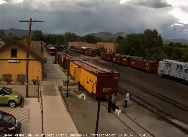 2018-07-11 As the 488 approaches its stopping place, we can see rain in the mountains.jpg