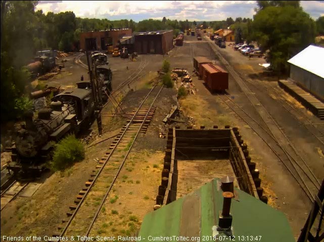 2018-07-12 The 488 comes out from the west stall with 489 coupled behind the 463.jpg