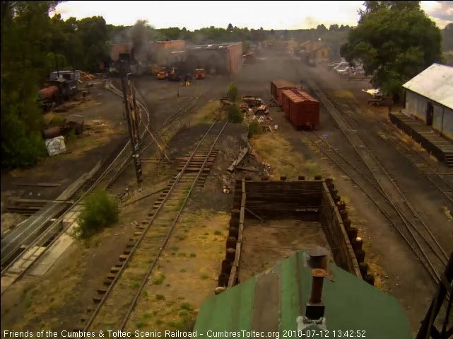 2018-07-12 The 463 now has a fire in its firebox.jpg