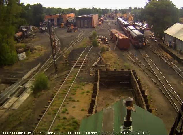 2018-07-23 The Friends wave to the train from the woodshop.jpg