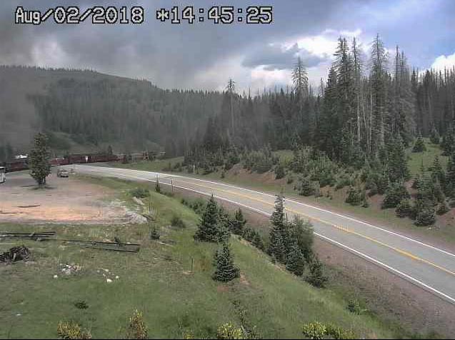 2018-08-02 Train 215 is seen crossing route 17 at Cumbres Pass.jpg
