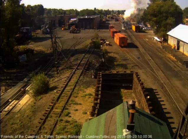 2018-08-20 The front of the 484 is envoleped in steam as it gets the train underway.jpg