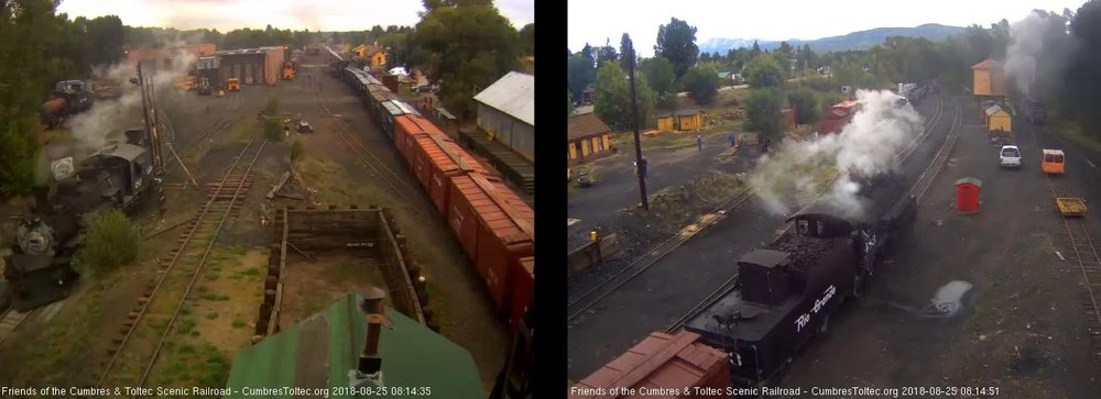 2018-08-25 The 487 has moved to the tank as 489 comes to the pit and 483 waits.jpg