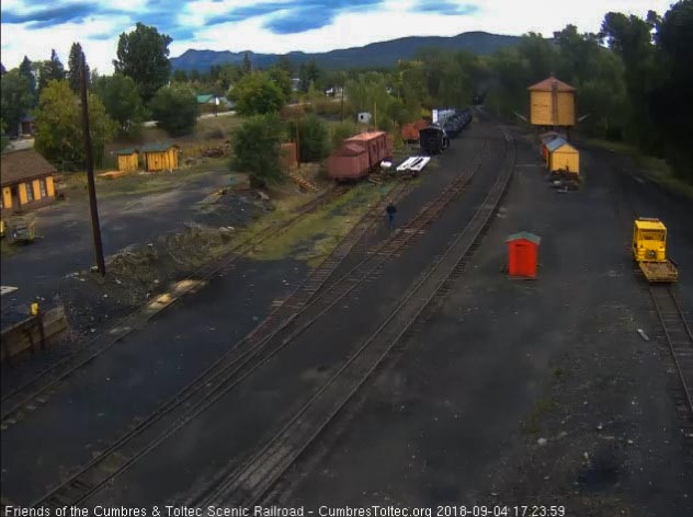 2018-09-04 The special freight comes back into Chama.jpg