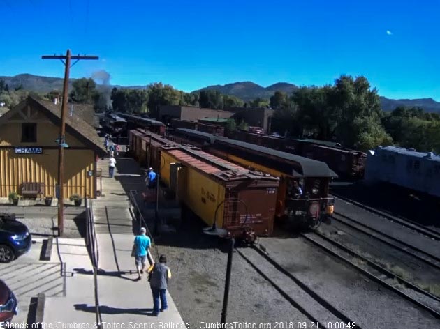 2018-09-21 The conductor is aboard the New Mexico as the train starts to move.jpg