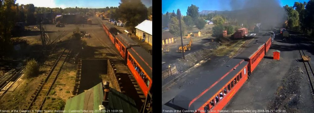 2018-09-21 Passing the tipple, looks like another fairly full train.jpg