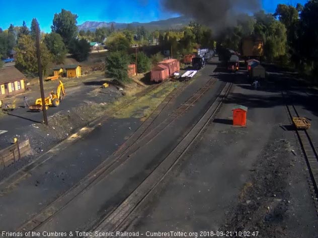 2018-09-21 Parlor New Mexico passes the tank as the locomotives exit the yard.jpg