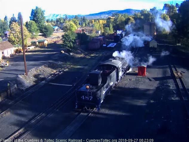 2018-09-27 The 487 is backed down the main as it heads to the coal dock.jpg