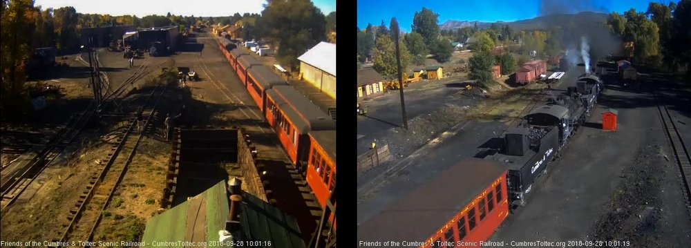 2018-09-28 The 489 is blowing for the running brake test as the train passes the tipple.jpg