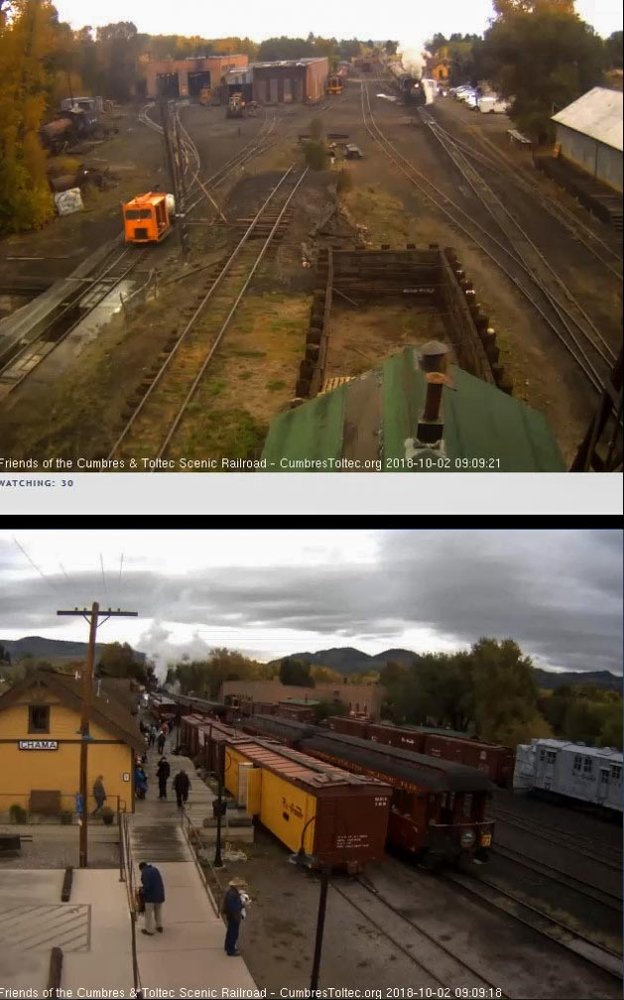 2018-10-02 The train has been pulled forward into loading position.jpg