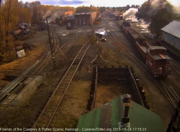 2018-10-24 Passing the woodshop as the train heads to south yard.jpg