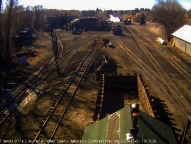 2018-11-06 The train is moving into the south yard bypass.jpg