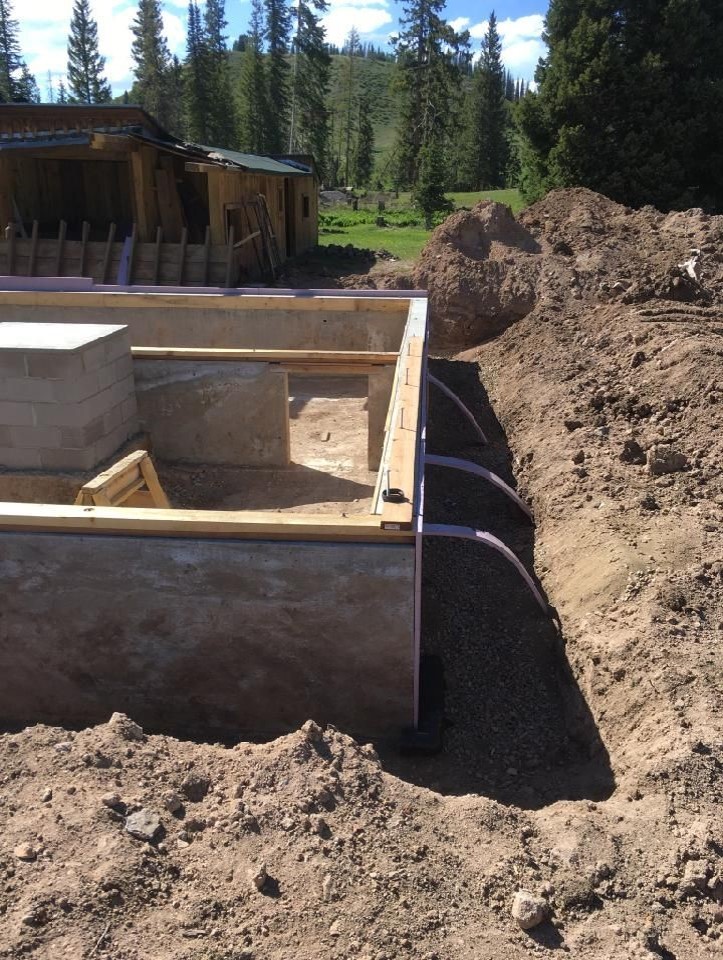 12 The framing supports are being attached to the top of the footings.jpg