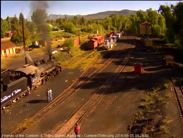 6.5.16 In the golden light of eary morning 487 gets its coal bunker filled.jpg