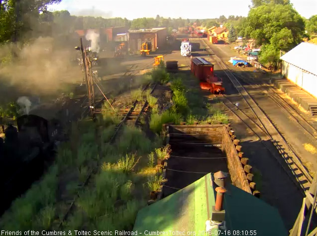 7.16.16 489 has moved out behind 463 waiting for its turn at the pit.jpg